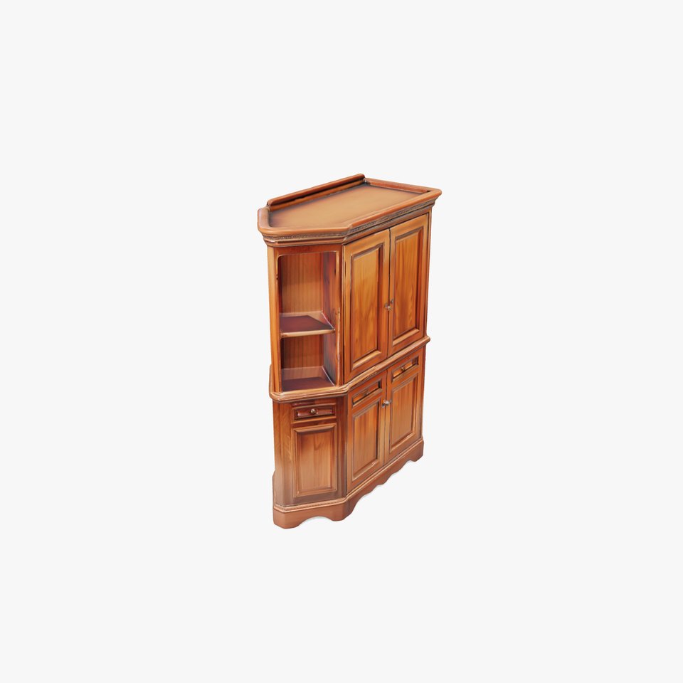 Classic Wooden Cabinet model pack